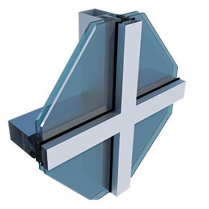 نمای کرتین وال Face Cap