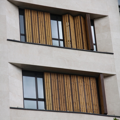 پنجره آلومینیومی لولایی ترمال بریک